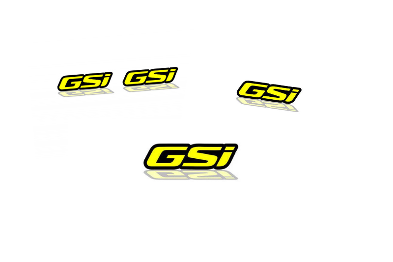 Opel Emblem & Badges set with GSi logo Opel emblems decoinfabric