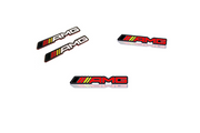 Mercedes G-Class Emblem & Badges set with AMG logo (Type 2) Mercedes emblems decoinfabric