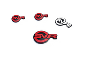 Range Rover Emblem & Badges set with SVR logo Range Rover emblems decoinfabric
