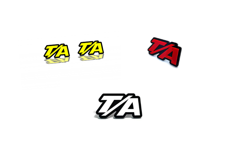 Dodge Emblem & Badges set with T/A logo Dodge emblems decoinfabric