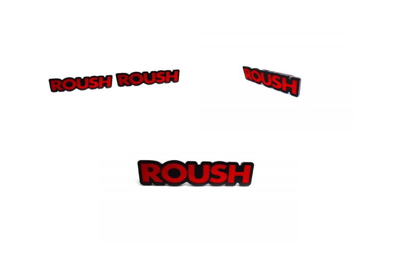 Dodge Emblem & Badges set with Roush logo