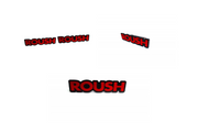 Dodge Emblem & Badges set with Roush logo Dodge emblems decoinfabric