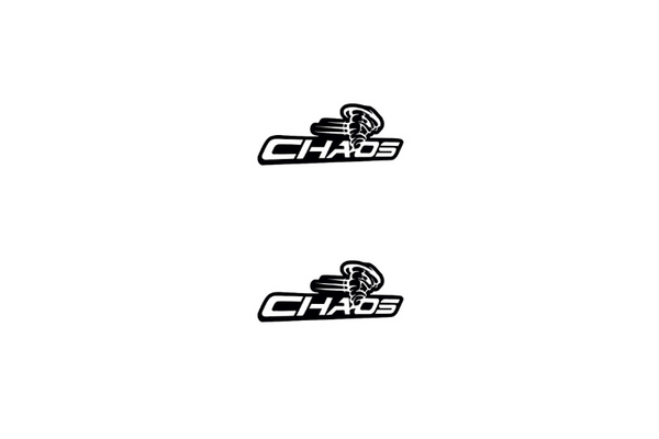 Dodge Emblem & Badge Set - Grille and Tailgate Chaos logo