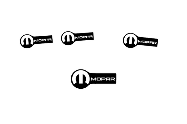 Jeep Emblem & Badges set with Mopar logo (Type 8)