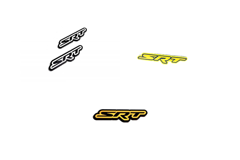 Chrysler Emblem & Badges set with SRT logo (Type 2)