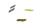 Chrysler Emblem & Badges set with SRT logo (Type 2) Chrysler emblems decoinfabric