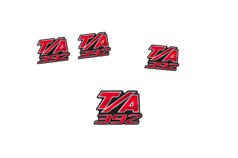 Dodge Emblem & Badges set with 392 T/A logo