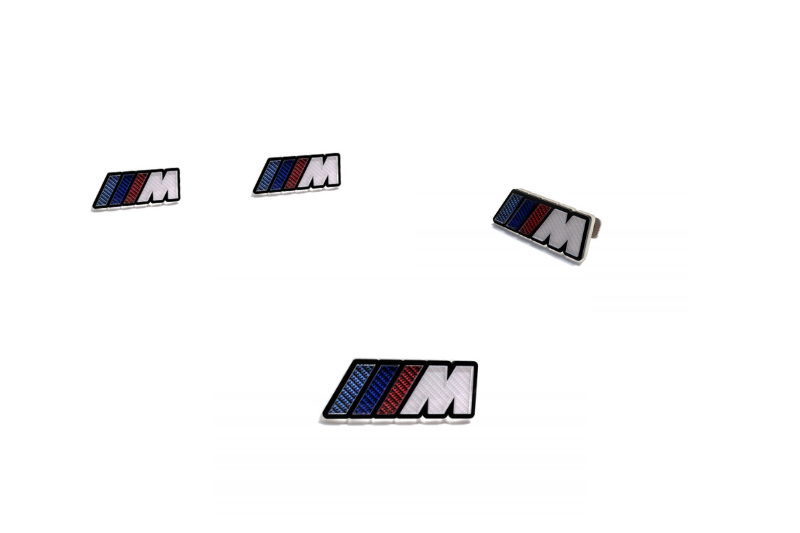 BMW Emblem & Badges set with M logo (type Carbon)