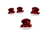 Dodge Emblem & Badges set with Reaper 392 logo Dodge emblems decoinfabric