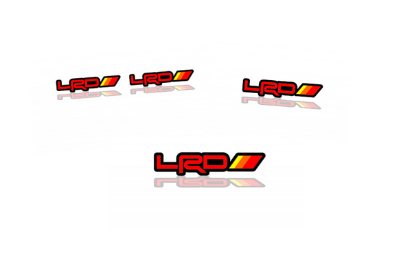 Lexus Emblem & Badges set with LRD logo