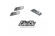 Jeep Emblem & Badges set with 6.4L Hemi logo Jeep emblems decoinfabric