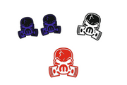 Chrysler Emblem & Badges set with Mopar Piston Gas Mask logo Chrysler emblems decoinfabric