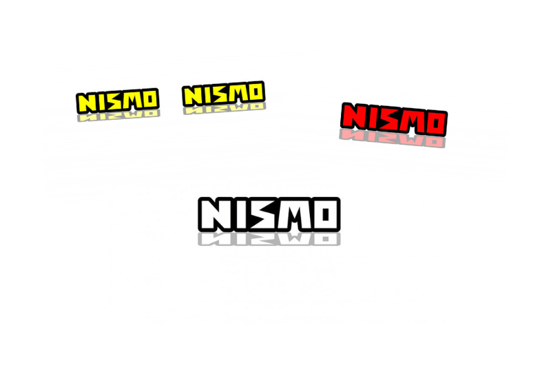 Infiniti Emblem & Badges set with Nismo logo (Type 3) Infiniti emblems decoinfabric