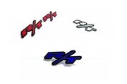 Dodge Emblem & Badges set with R/T logo Dodge emblems decoinfabric
