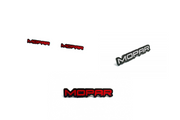 Chrysler Emblem & Badges set with Mopar Blood logo Chrysler emblems decoinfabric