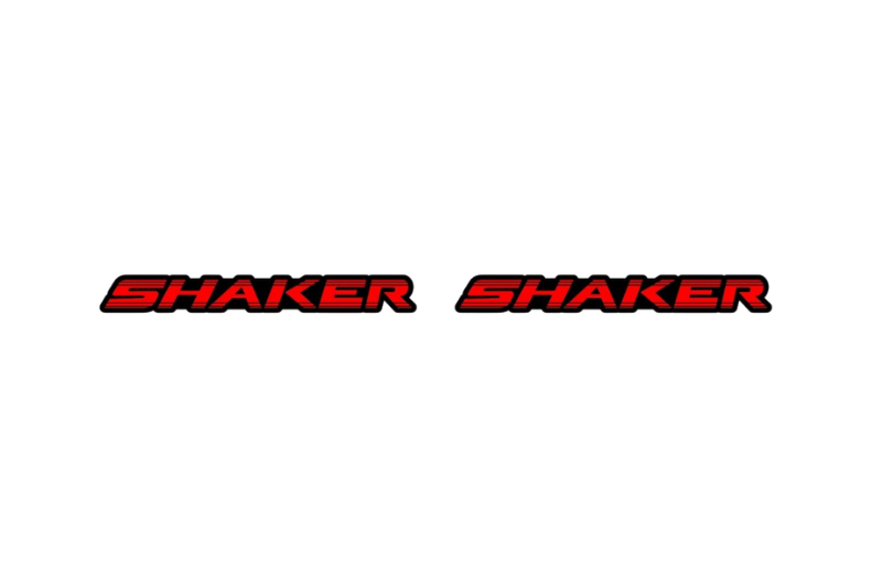 Dodge emblem for fenders with Shaker logo (type 2)