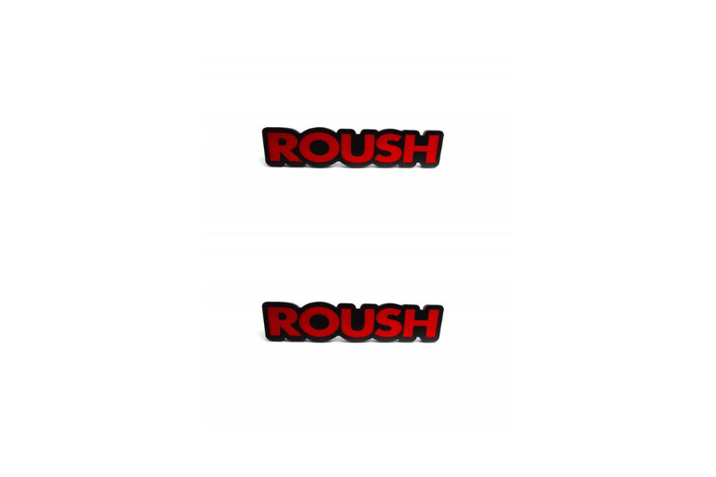 Dodge Emblem & Badge Set - Grille and Tailgate Roush logo