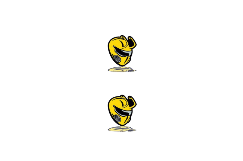 Dodge Emblem & Badge Set - Grille and Tailgate 1320 BEE logo Dodge emblems decoinfabric