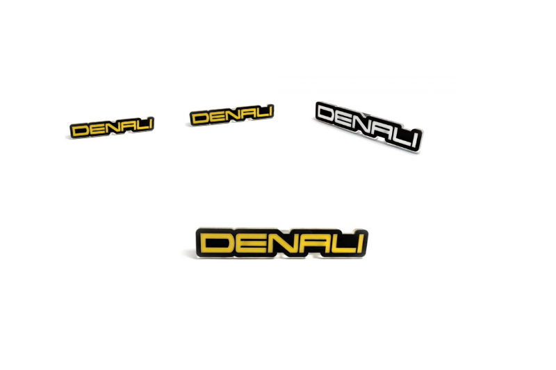 GMC Emblem & Badges set with Denali logo GMC emblems decoinfabric