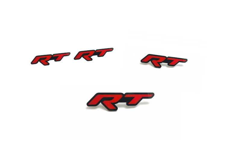 Dodge Emblem & Badges set with RT logo