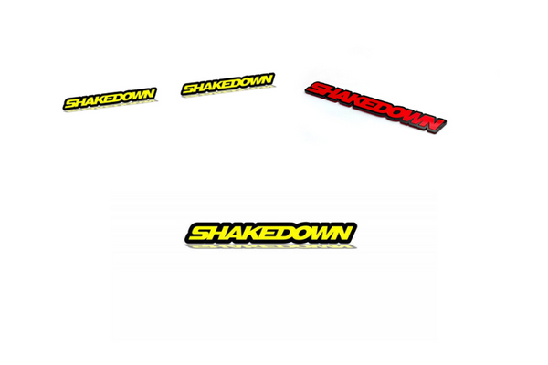 Dodge Emblem & Badges set with Shakedown logo