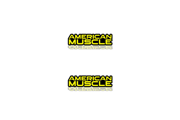 Dodge Emblem & Badge Set - Grille and Tailgate American Muscle logo