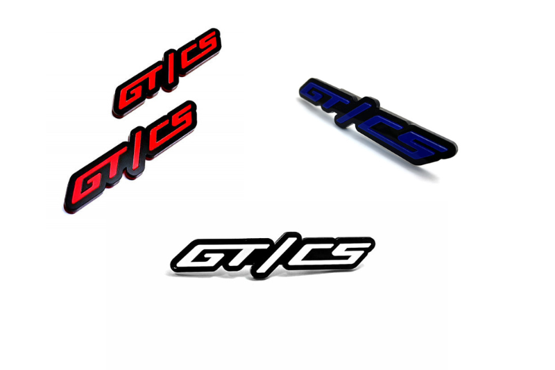 Ford Mustang Emblem & Badges set with GT/CS logo Ford emblems decoinfabric