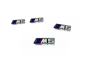 BMW Emblem & Badges set with M5 logo (type Carbon) BMW emblems decoinfabric