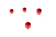 Jeep Emblem & Badges set with Mopar Skull logo (Type 6) Jeep emblems decoinfabric