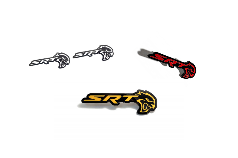 Chrysler Emblem & Badges set with SRT Hellcat logo