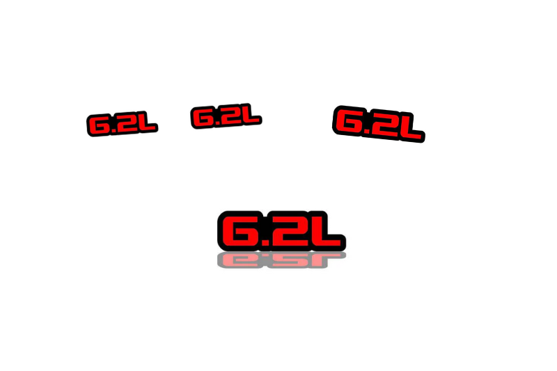 Jeep Emblem & Badges set with 6.2L logo Jeep emblems decoinfabric
