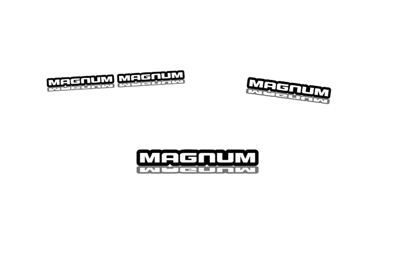 Dodge Emblem & Badges set with Magnum logo Dodge emblems decoinfabric