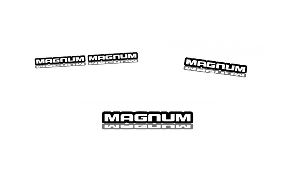 Dodge Emblem & Badges set with Magnum logo