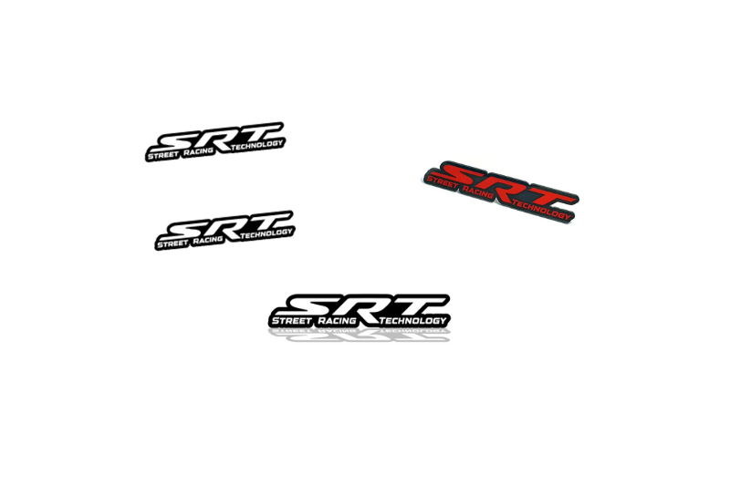 Jeep Emblem & Badges set with SRT logo (Type 3)