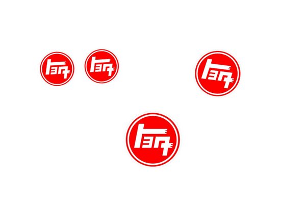 Toyota Emblem & Badges set with Classic TEQ logo