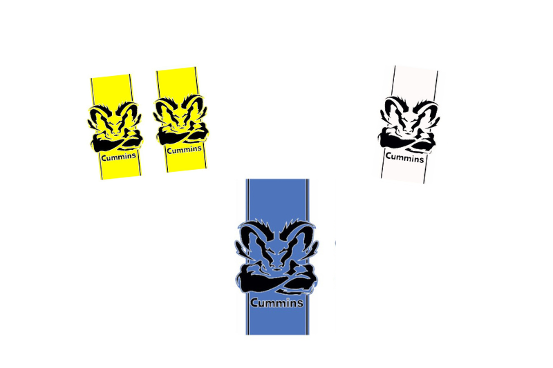 Dodge RAM Emblem & Badges set with Cummins logo Dodge emblems decoinfabric