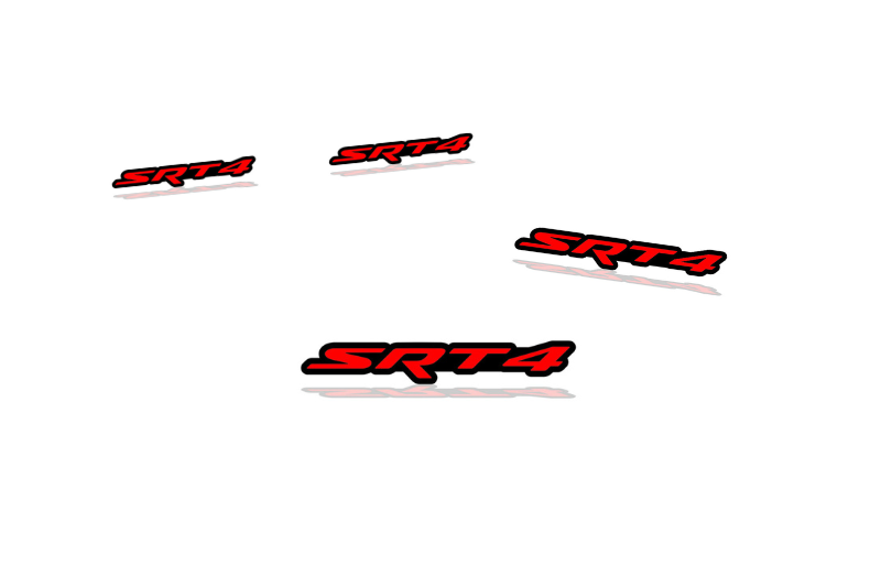 Dodge Emblem & Badges set with SRT4 logo Dodge emblems decoinfabric