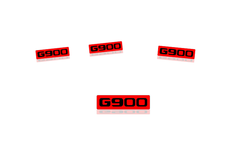 Mercedes G-Class Emblem & Badges set with G900 logo (Type 2)