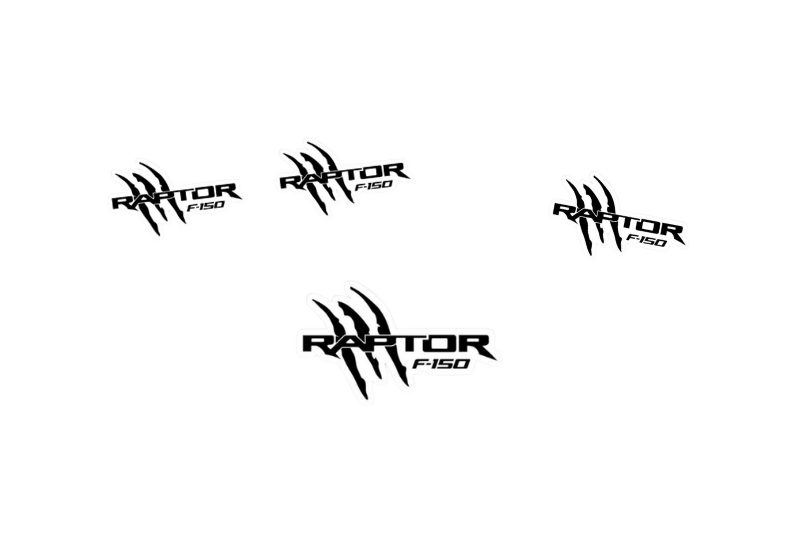 Ford Ranger Emblem & Badges set with Raptor F150 logo Ford emblems decoinfabric