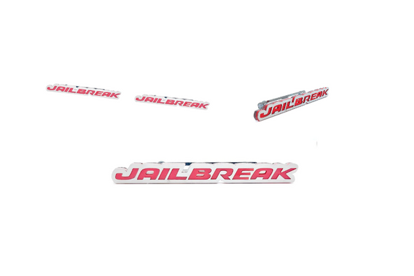 Dodge Stainless Steel Emblem & Badges set with Jailbreak logo