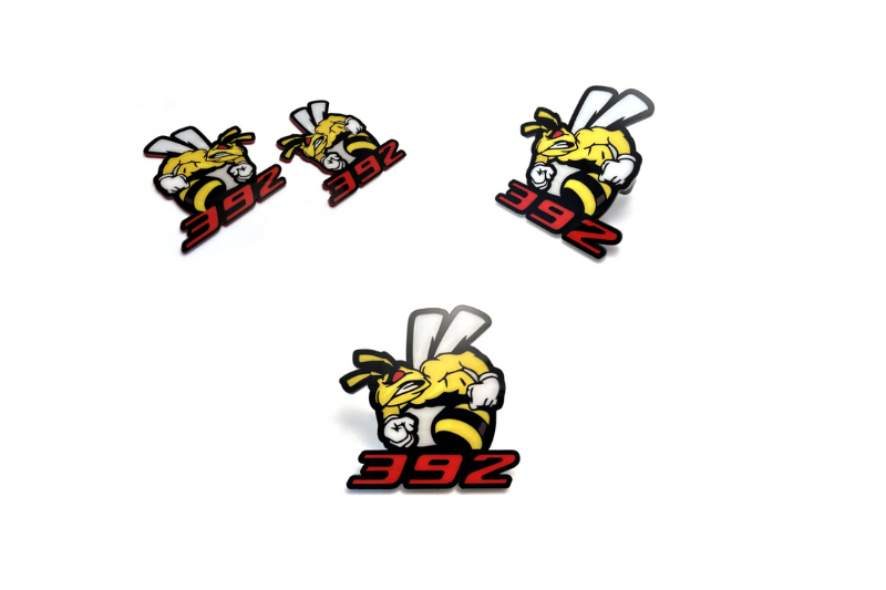 Dodge Emblem & Badges set with Strong Bee + 392 logo