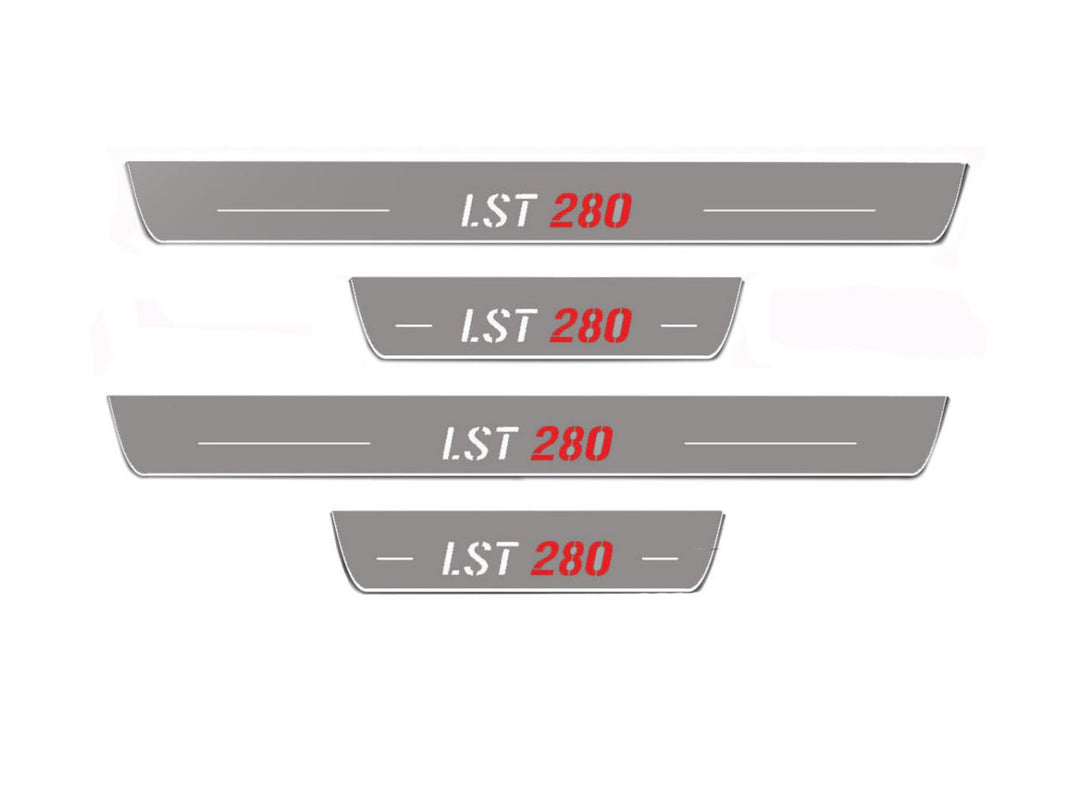 Ford Focus IV 2018+ LED Door Sills PRO With LST 280 Logo Ford Led Door Sills opdesign