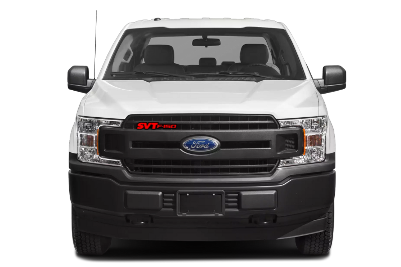 Ford F150 Radiator grille emblem with SVT F150 logo Ford emblems decoinfabric
