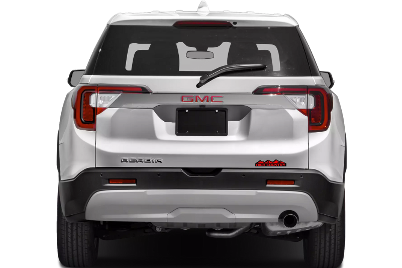 GMC Emblem & Badges set with High Country logo (Type 2) GMC emblems decoinfabric