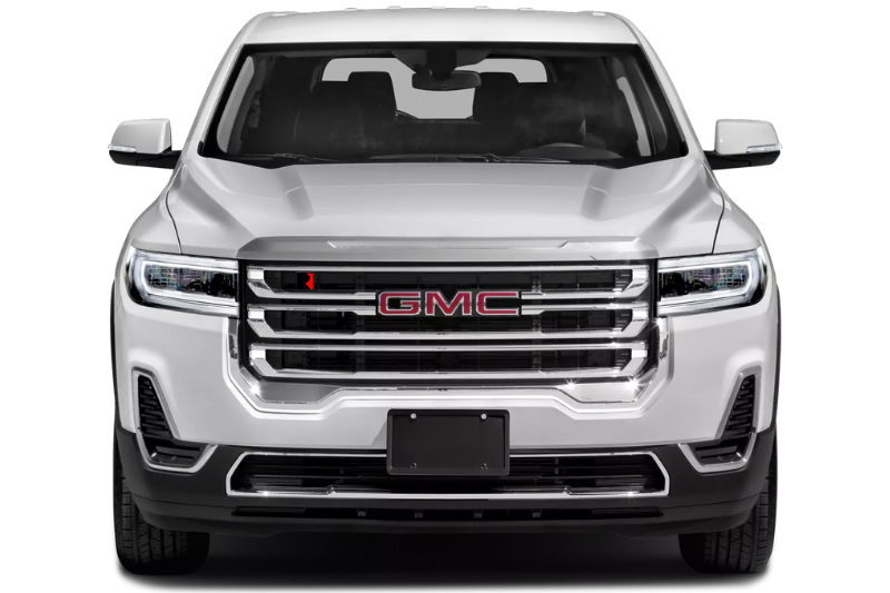 GMC Emblem & Badge Set - Grille and Tailgate Roush logo (Type 2) GMC emblems decoinfabric