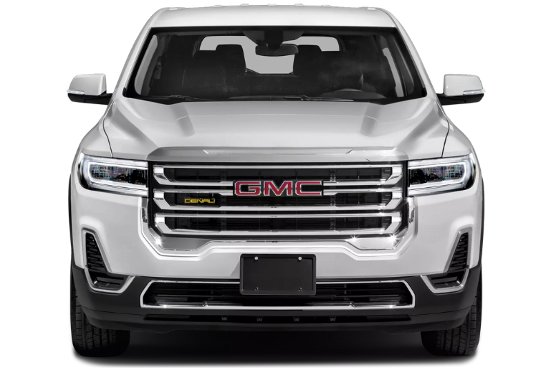 GMC Emblem & Badge Set - Grille and Tailgate Denali logo GMC emblems decoinfabric YELLOW