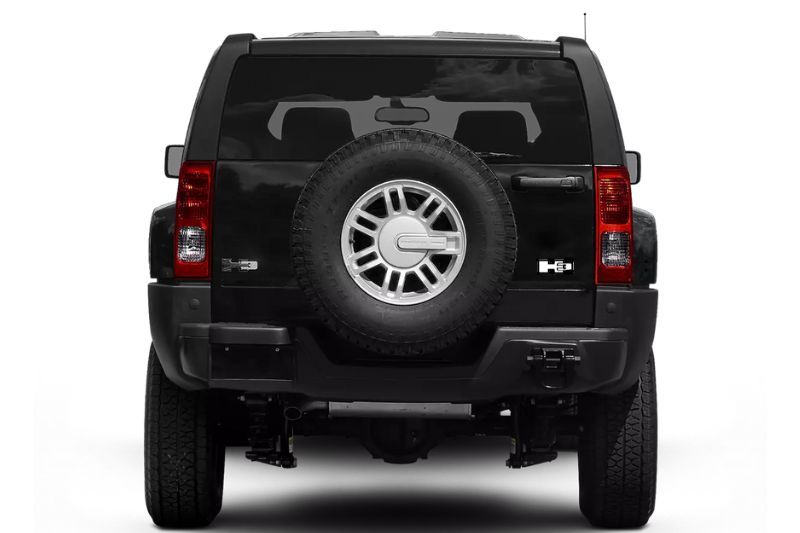 Hummer Emblem & Badge Set - Grille and Tailgate H3 logo Hummer emblems decoinfabric