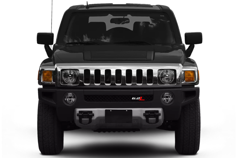 Hummer Emblem & Badge Set - Grille and Tailgate 6.2L logo Hummer emblems decoinfabric