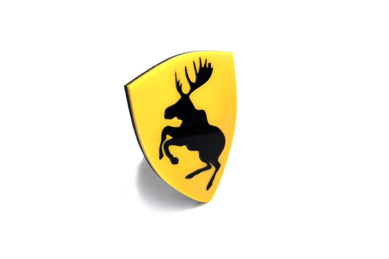 Emblemat osłony chłodnicy DODGE z logo Scatpack