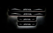 Nissan Ariya 2022+ LED Door Sills With Ariya Logo Nissan Led Door Sills opdesign